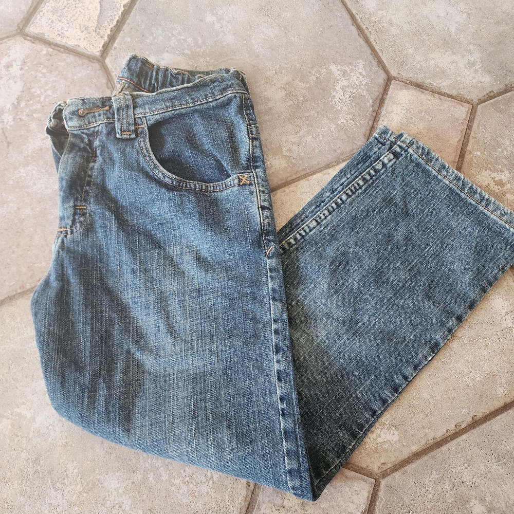 Classic Blue Denim Jeans Wrangler Brand
